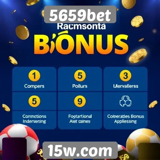 Como funciona o sistema de bônus no 5659bet