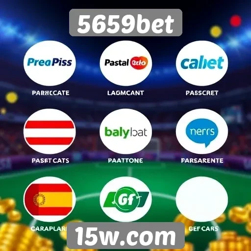 Métodos de pagamento aceitos no site 5659bet