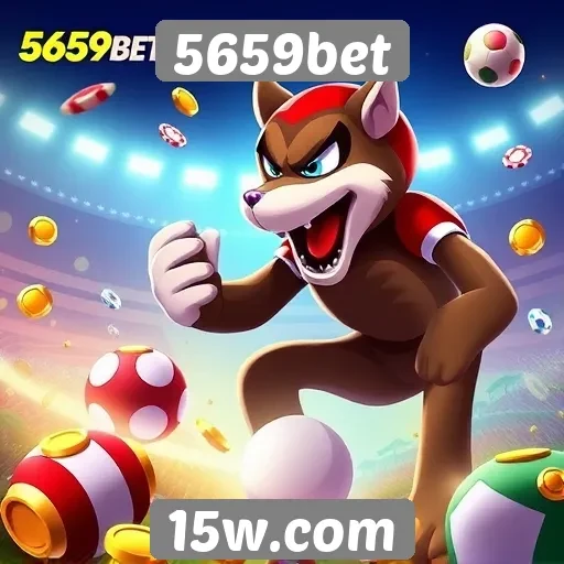 Variedade de jogos disponíveis em 5659bet